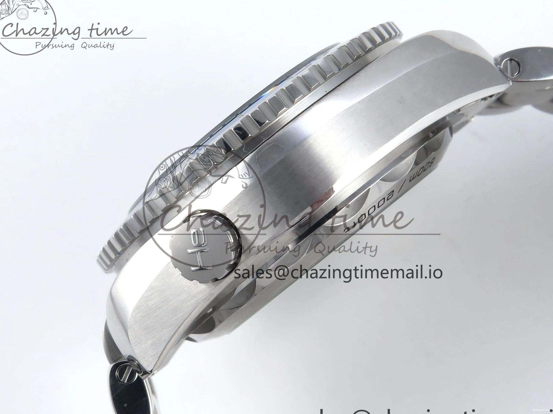 0407 Planet Ocean Master Chronometer 600M 45.5mm SS SCF 1:1 Best Edition Blue Bezel Blue Dial on SS Bracelet A9900 Super Clone Lightweight 7676